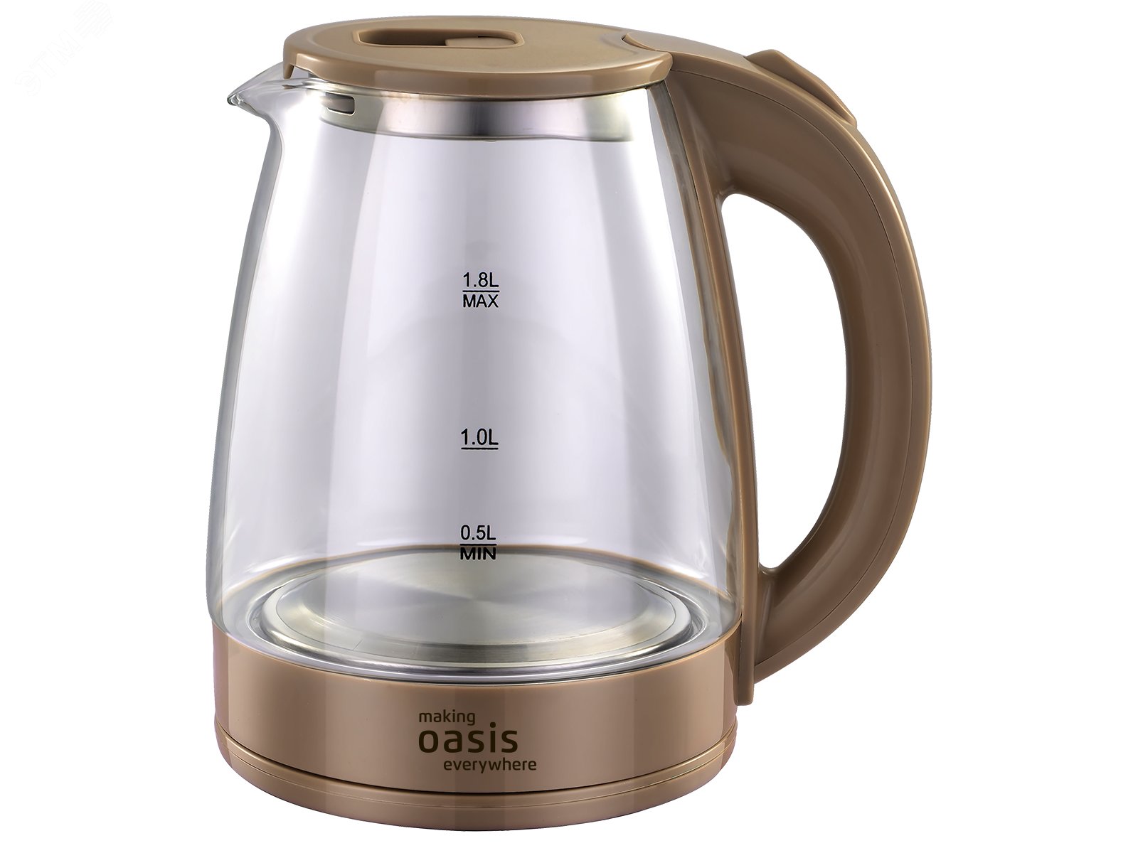 Изображение товара Электрический чайник Oasis Klima K-8GI 1,8 л стекло мощность 2000 Вт