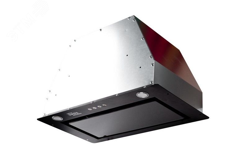 Изображение товара Вытяжка кухонная Oasis UM-50BG черный 560х495х275 мм мощность 173 Вт