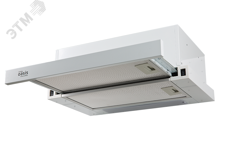 Изображение товара Вытяжка кухонная UV-50W белого цвета для удаления запахов и жира