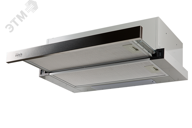 Изображение товара Вытяжка кухонная UV-60S стильная и мощная для чистоты и комфорта