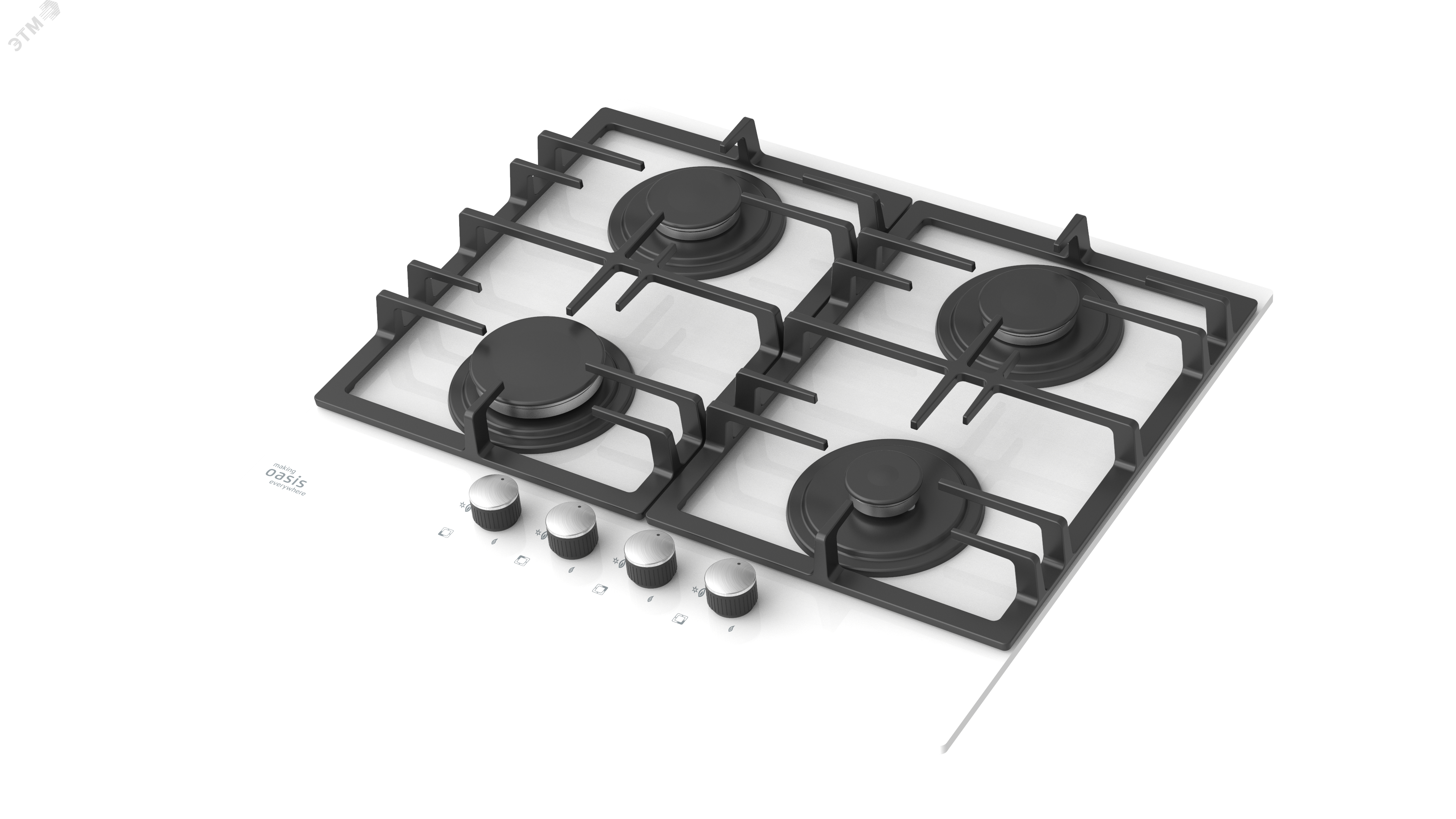 Изображение товара Встраиваемая газовая варочная панель Oasis P-GEW Европейское качество