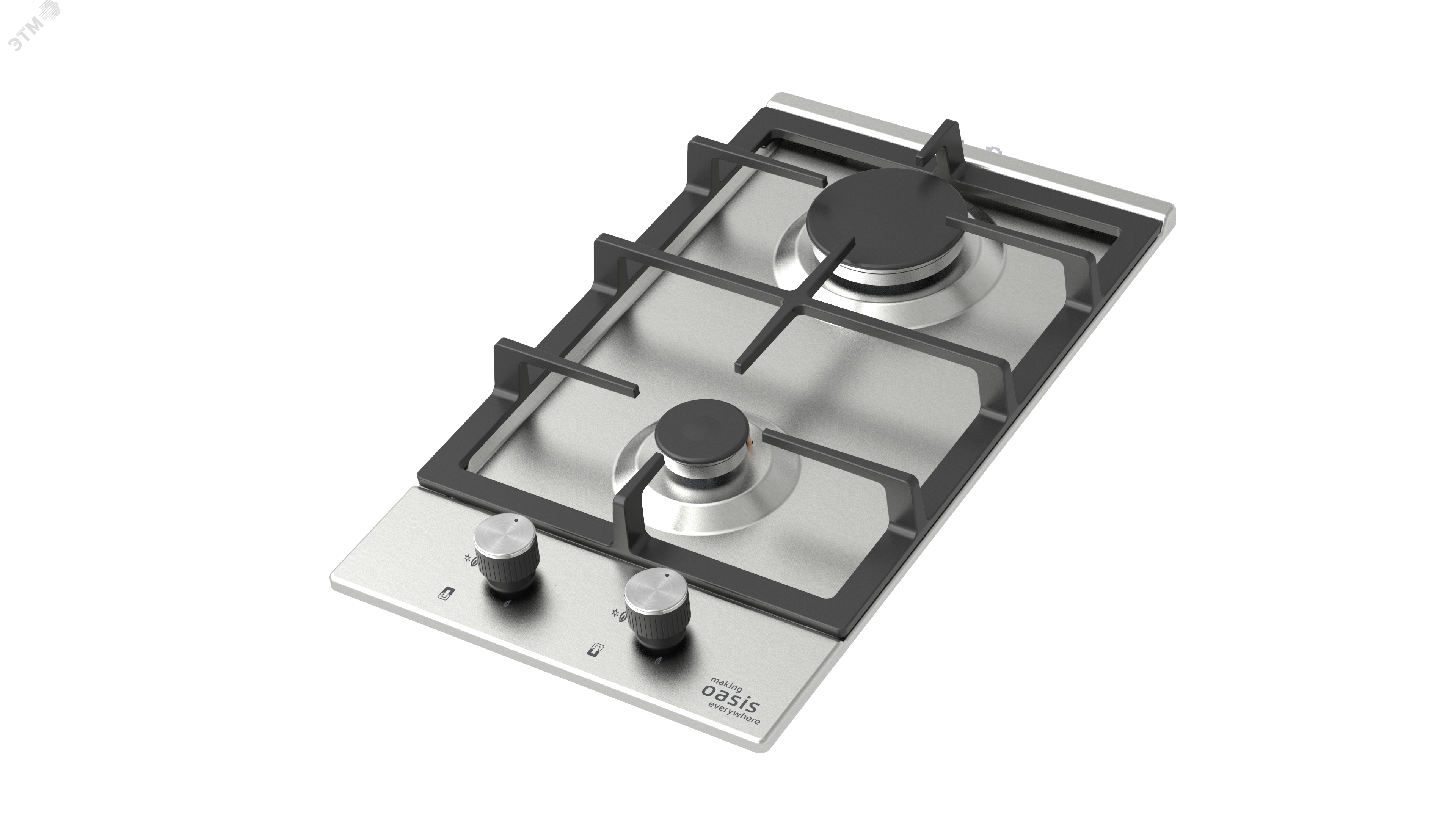 Изображение товара Газовая встраиваемая варочная панель P-MEND с газ-контролем и электроподжигом