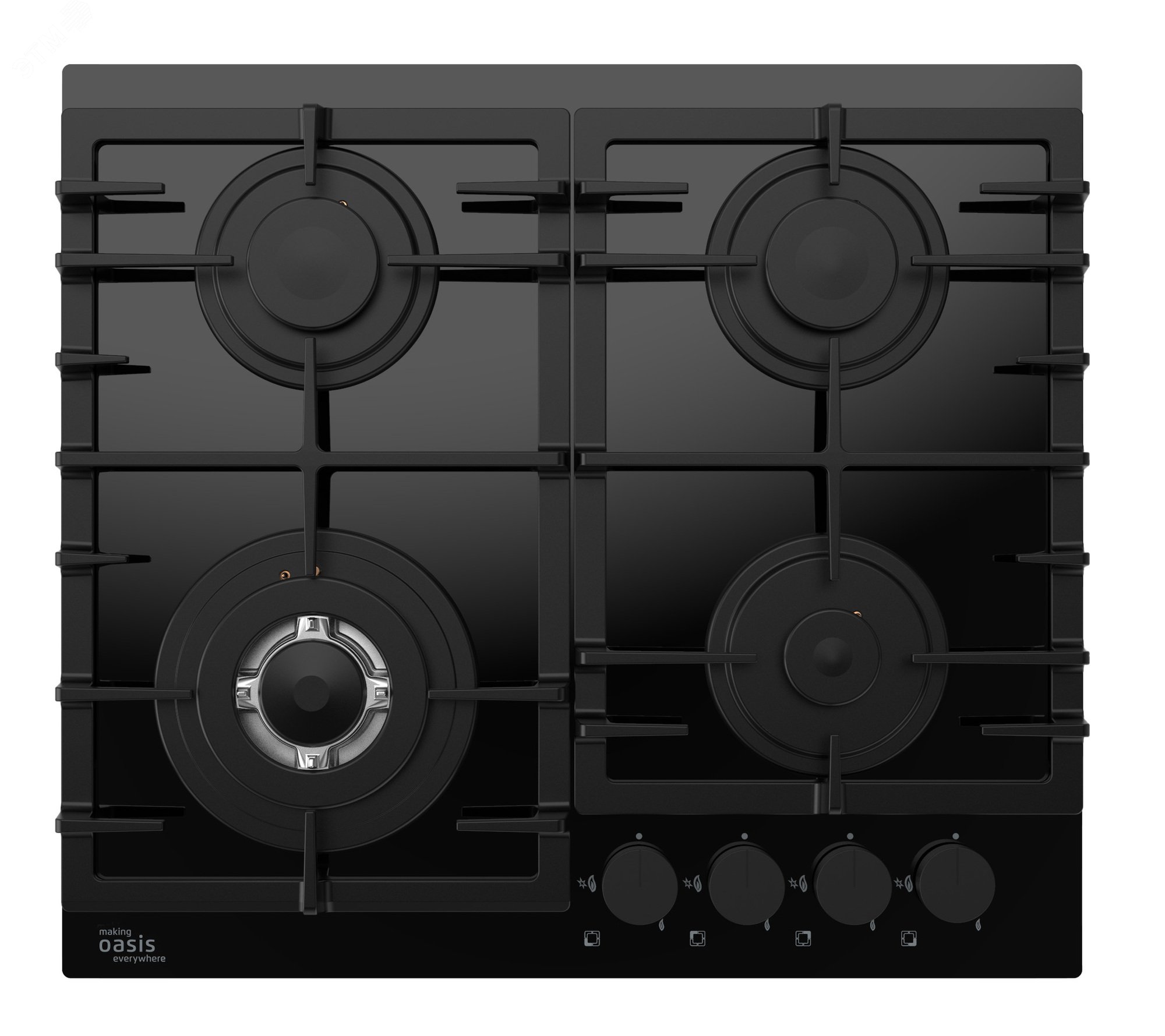 Изображение товара Газовая встраиваемая панель Oasis P-SDB с электроподжигом