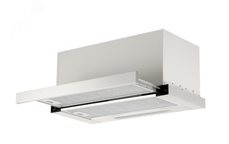 Изображение товара Вытяжка кухонная Oasis VT-60S с двумя режимами работы, стальной дизайн