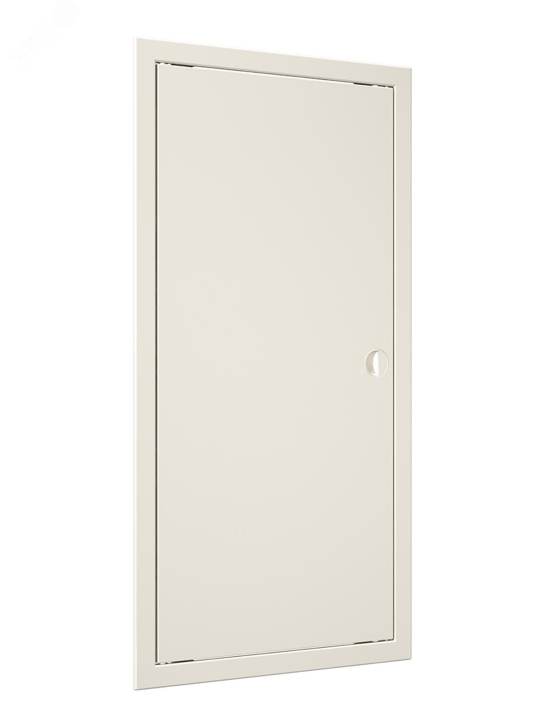 Изображение товара Люк-дверца ревизионная с ручкой, из ABS пластика 318х618 и с фланцем 296х596 , цвет Слоновая кость (шт)