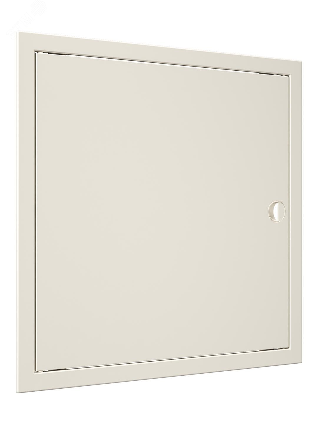 Изображение товара Люк-дверца ревизионная с ручкой, из ABS пластика 418х418 и с фланцем 396х396 , цвет Слоновая кость (шт)