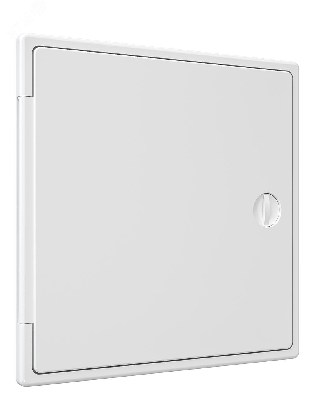 Изображение товара Люк-дверца ревизионная накладная с ручкой-задвижкой из ABS пластика 250х250 (шт)