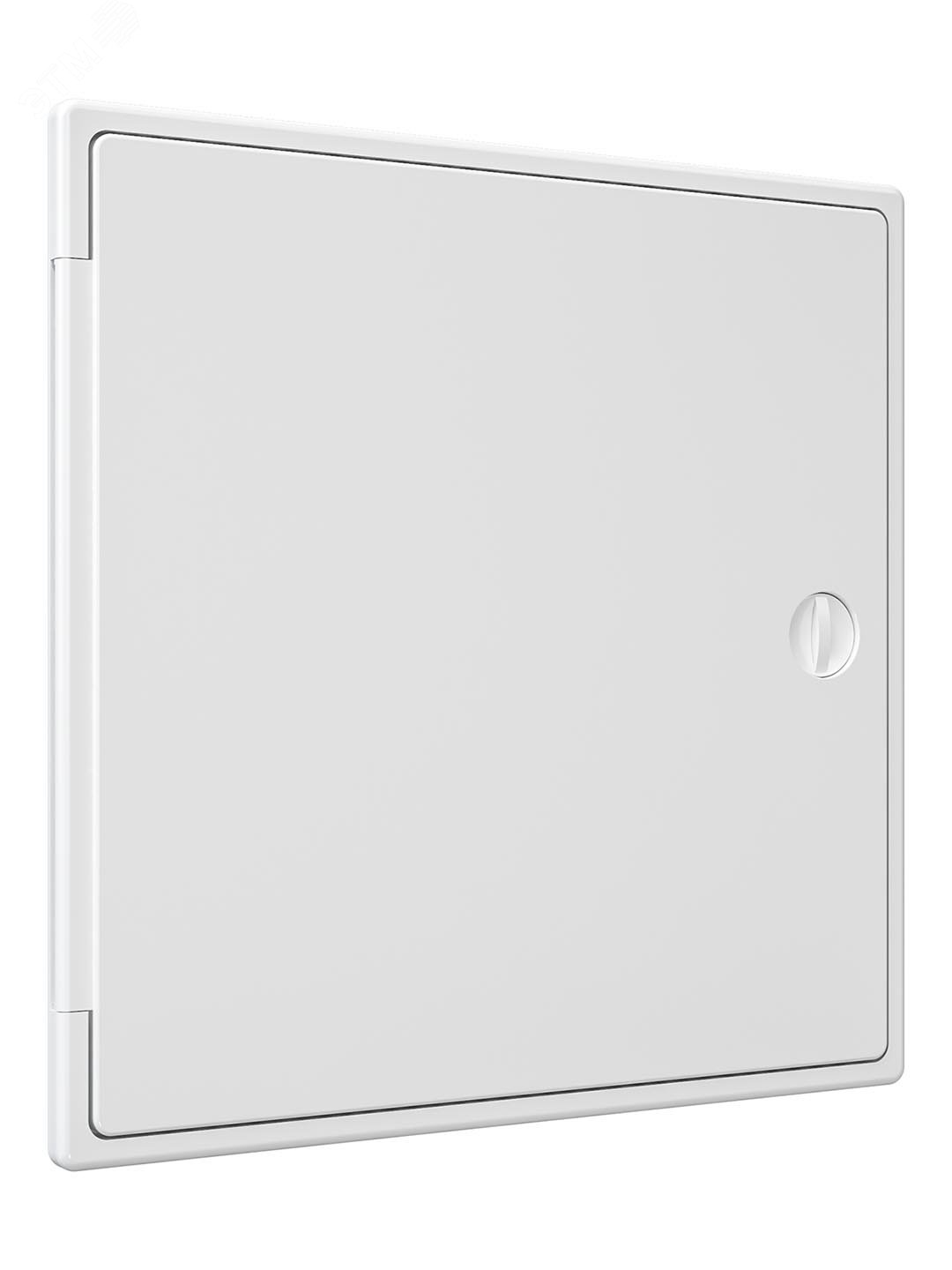 Изображение товара Люк-дверца ревизионная накладная с ручкой-задвижкой из ABS пластика 300х300 (шт)