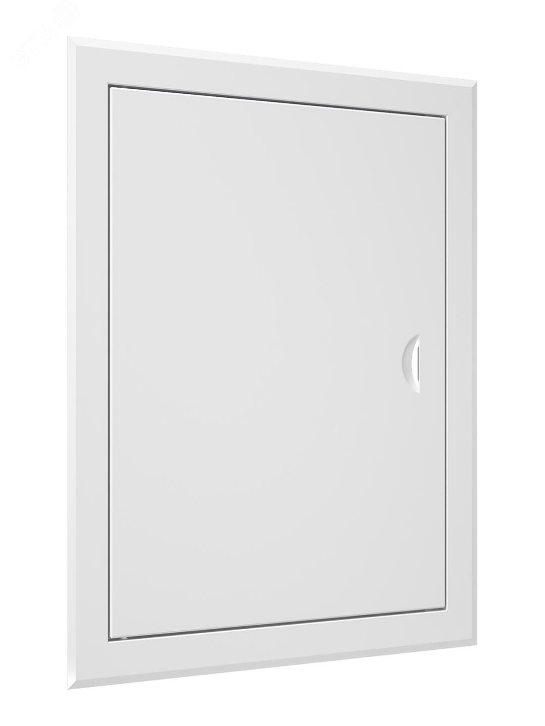 Изображение товара Люк ревизионный с ручкой-магнитом, из окрашенной стали 360х460 фланец 300х400 (шт)