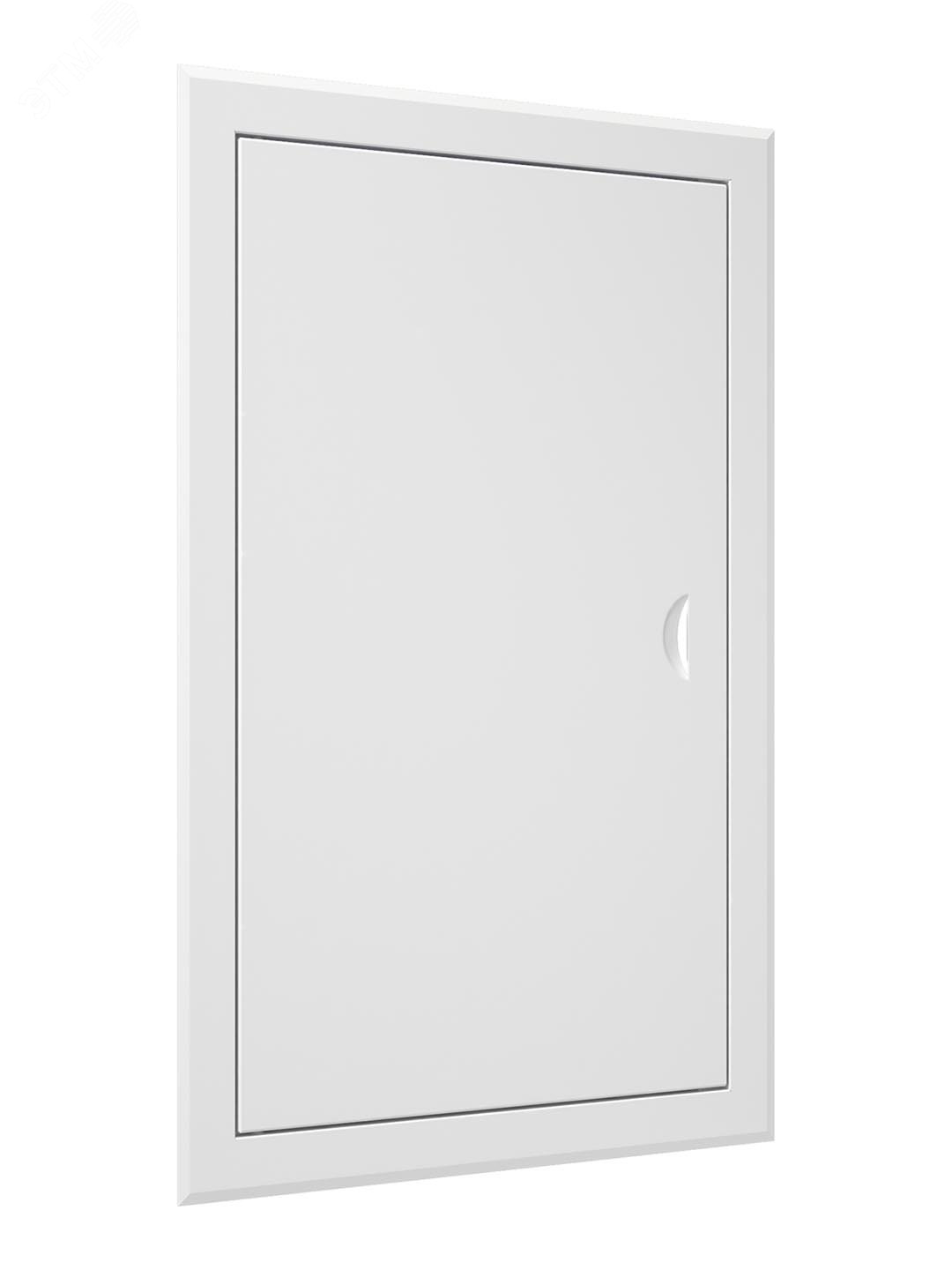 Изображение товара Люк ревизионный с ручкой-магнитом из стали 360х560 фланец 300х500 EVECS