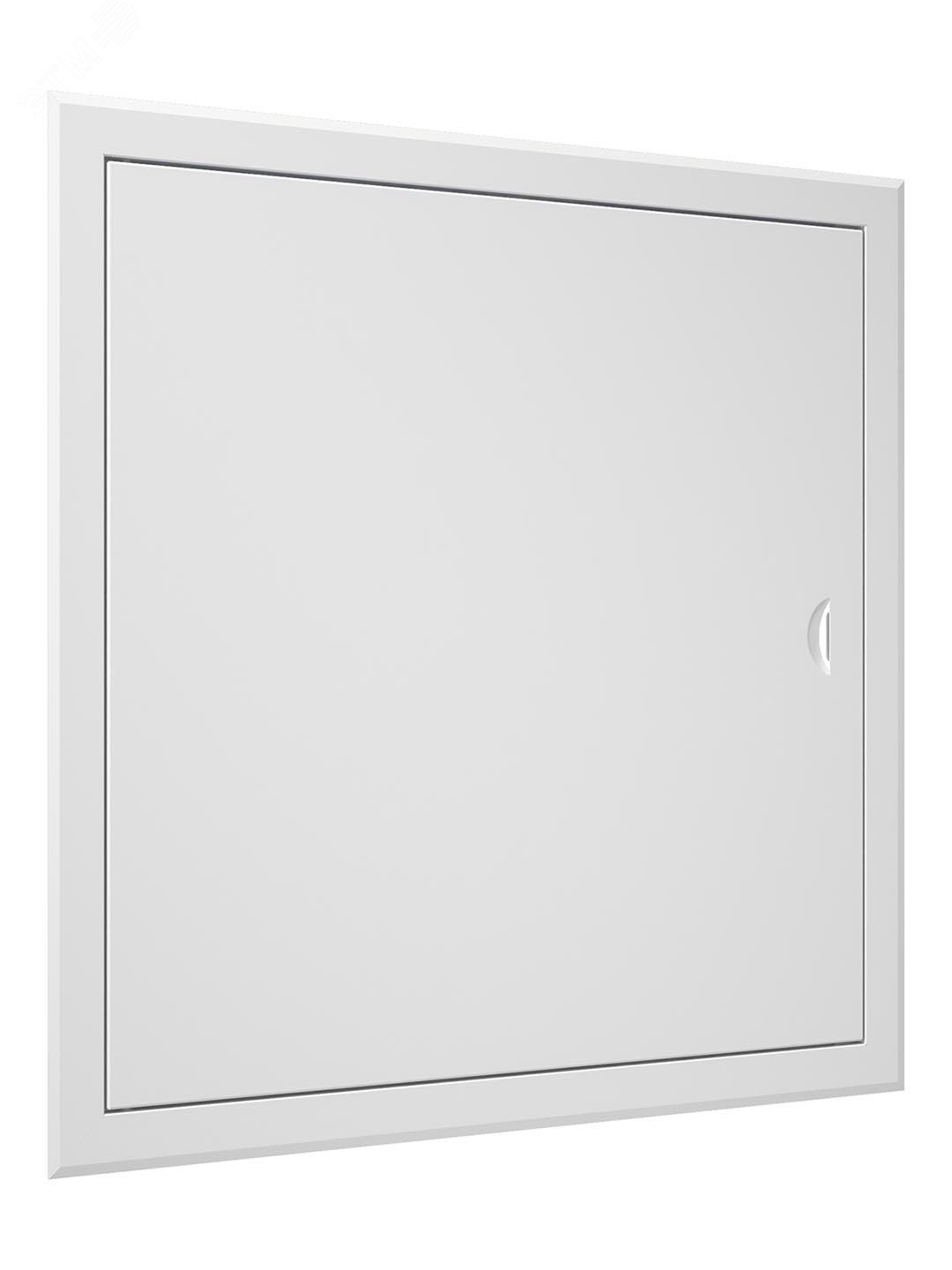 Изображение товара Люк ревизионный с ручкой магнитом из стали 560х560 рамка 500х500 монтаж в стену