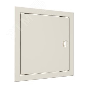 Изображение товара Люк-дверца ревизионная с ручкой, из ABS пластика 268х268 и с фланцем 246х246 , цвет Слоновая кость (шт)