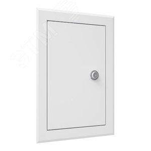 Изображение товара Люк ревизионный с замком, из окрашенной стали 260х360 фланец 200х300 (шт)