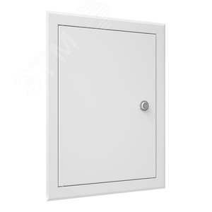 Изображение товара Люк ревизионный с замком, из окрашенной стали 360х460 фланец 300х400 (шт)