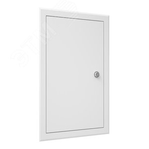 Изображение товара Люк ревизионный с замком, из окрашенной стали 360х560 фланец 300х500 (шт)