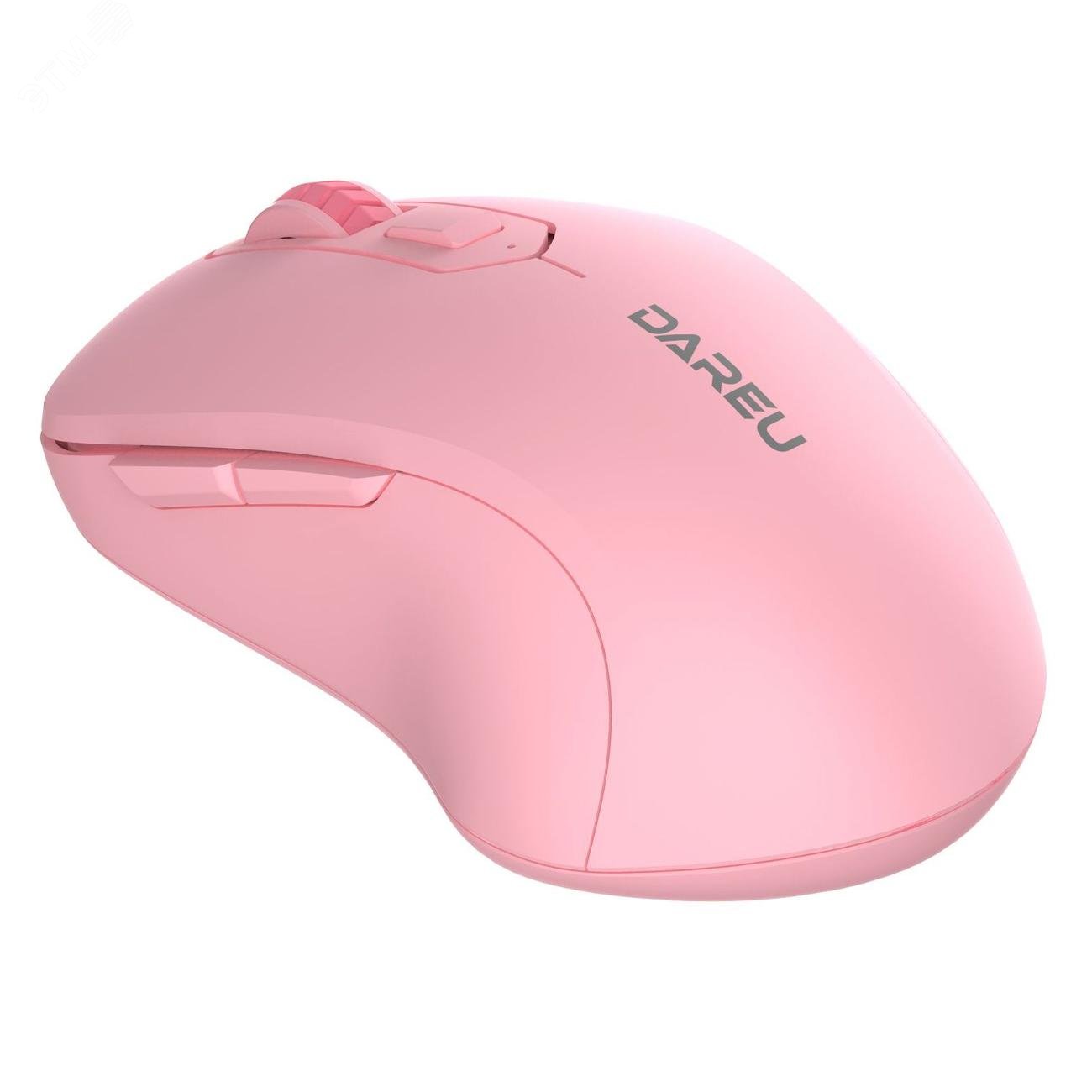 Мышь беспроводная 800-1600 dpi, 6 кнопок, розовый LM115G Pink Dareu - превью 2