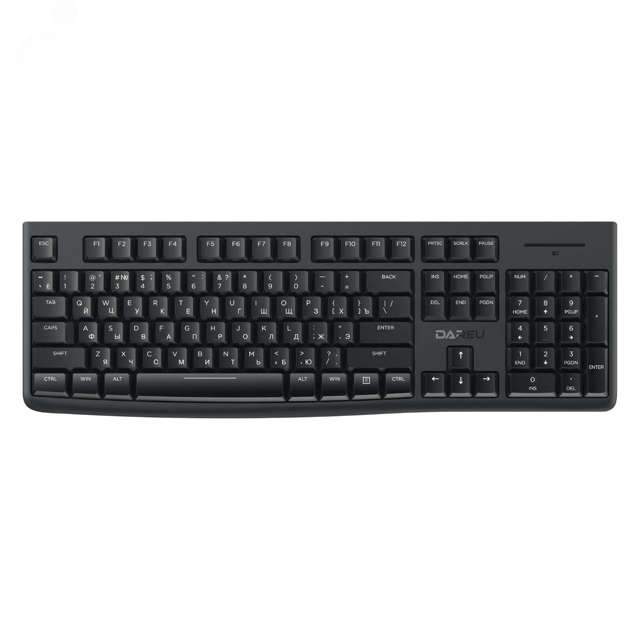 Комплект клавиатура + мышь беспроводной, черный MK188G Black Dareu - превью 2