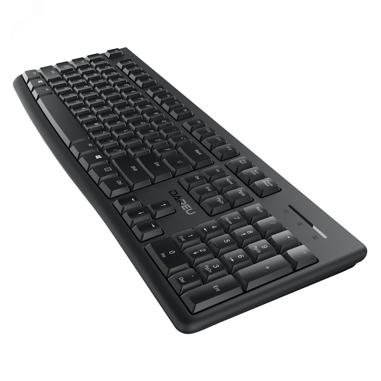 Комплект клавиатура + мышь беспроводной, черный MK188G Black Dareu - превью 3