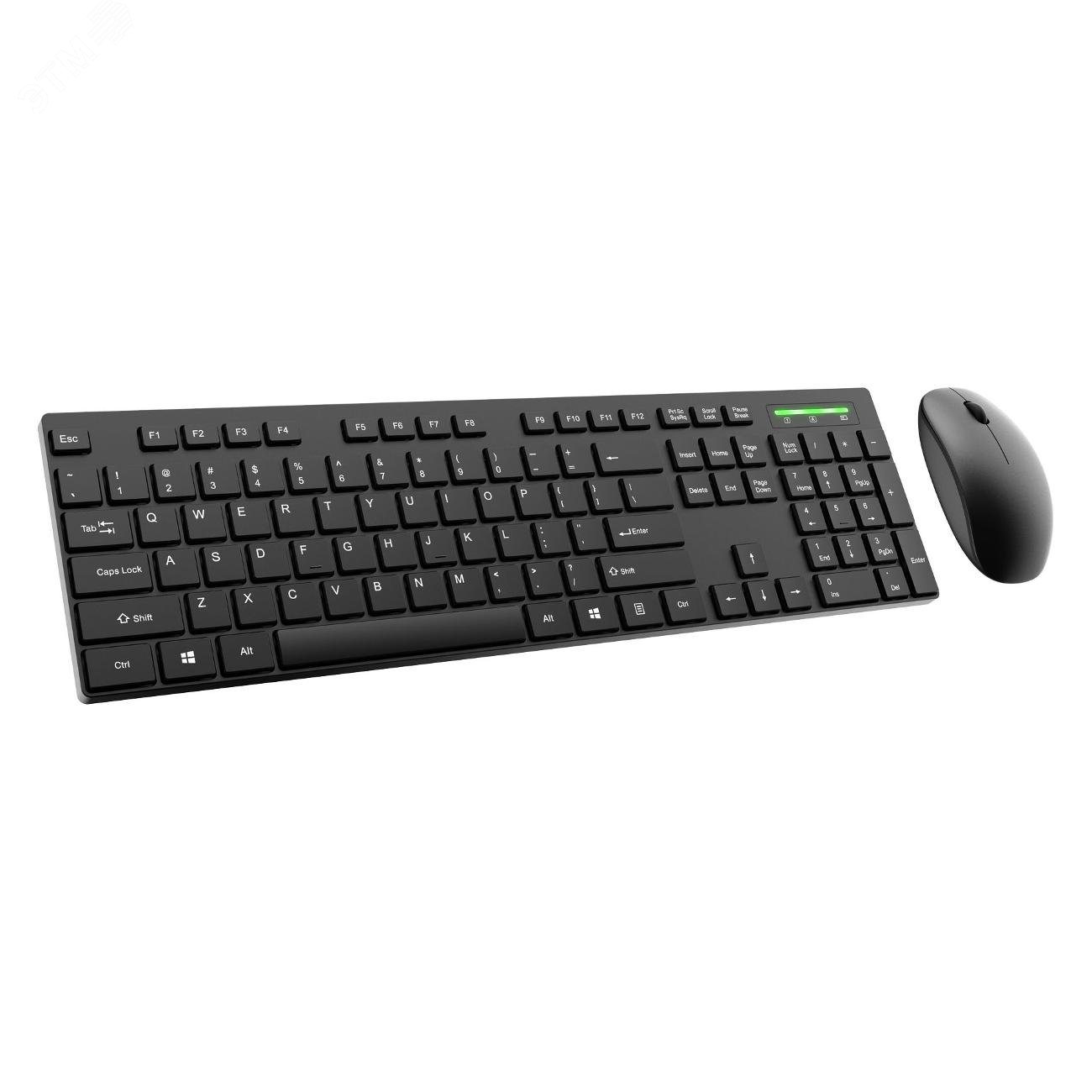 Комплект клавиатура + мышь беспроводной, черный MK198G Black Dareu - превью 2