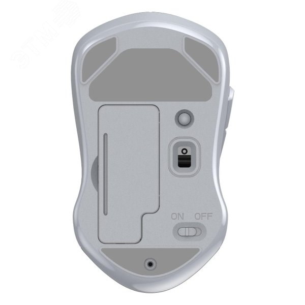 Мышь беспроводная 800-1600 dpi, Bluetooth, белый LM115B Full White Dareu - превью 2