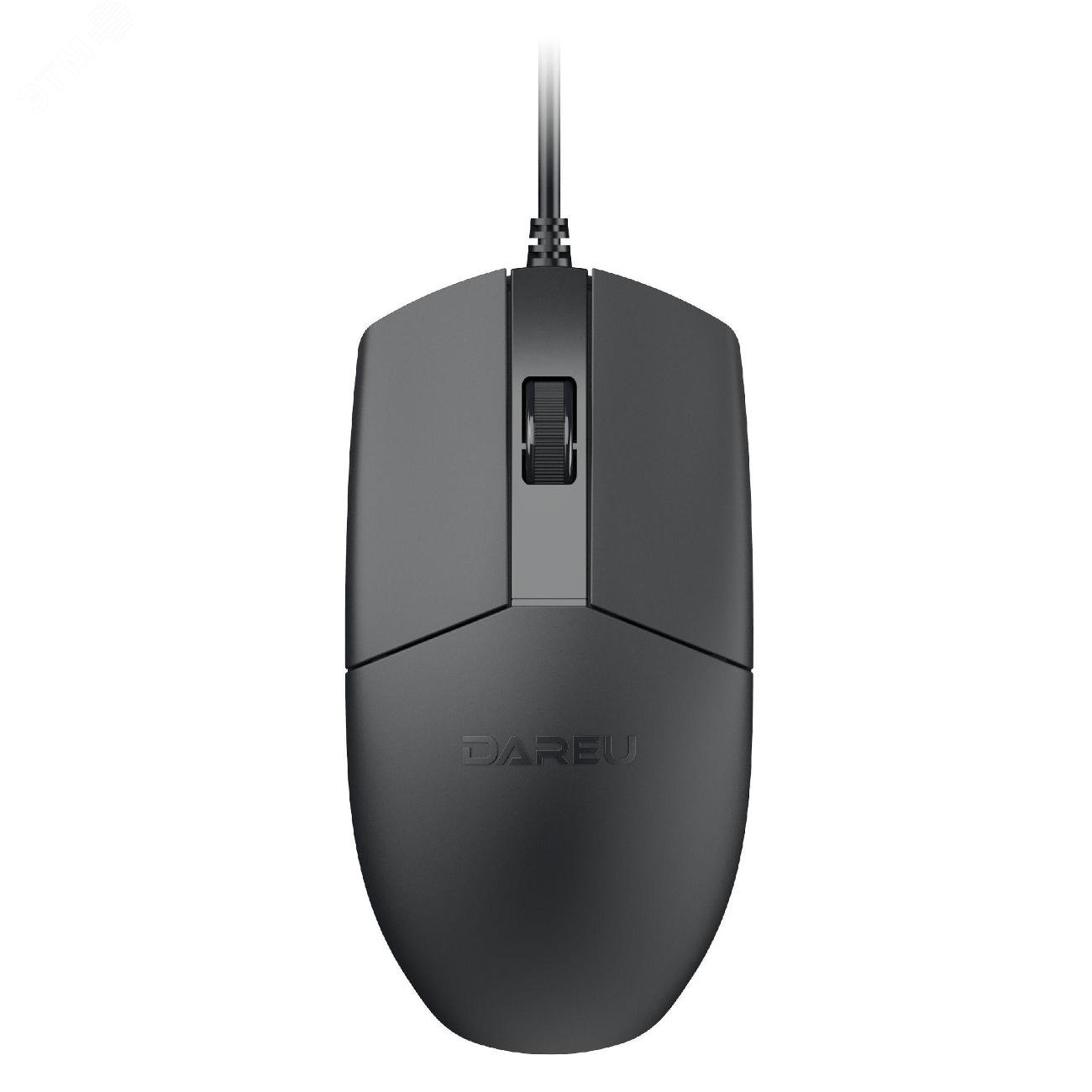 Комплект клавиатура + мышь проводной, USB черный MK185 Black Dareu - превью 3