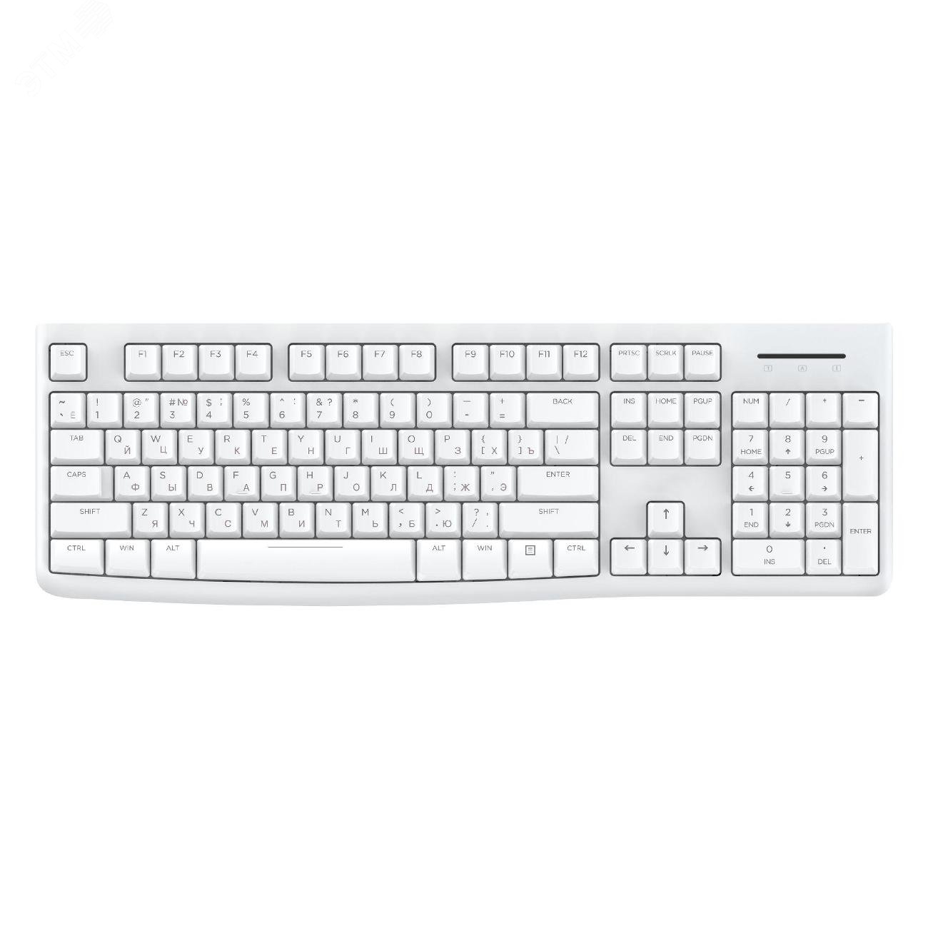 Комплект клавиатура + мышь проводной, USB белый MK185 White Dareu - превью 2