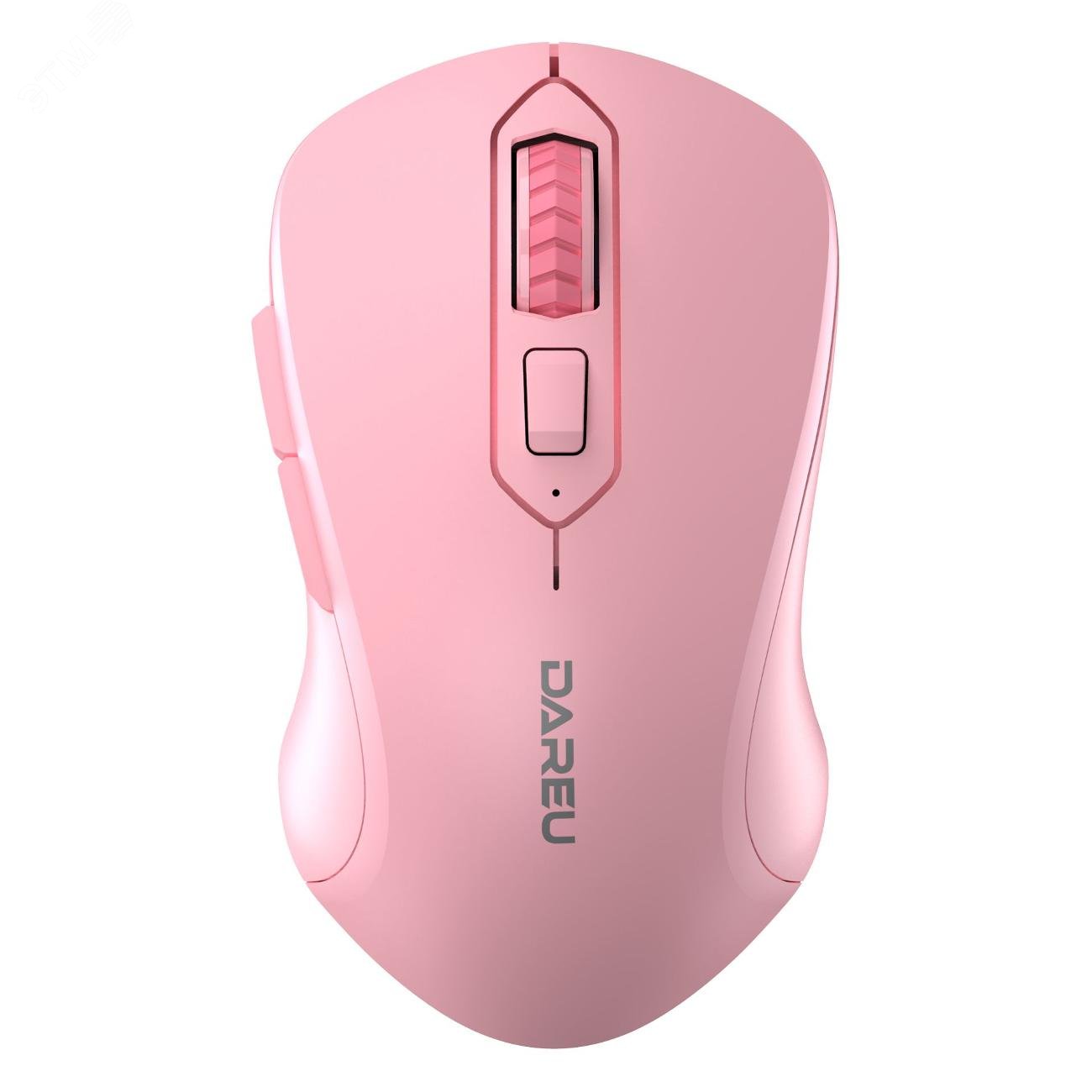 Мышь беспроводная 800-1600 dpi, 6 кнопок, розовый LM115G Pink Dareu - превью