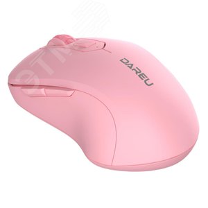 Мышь беспроводная 800-1600 dpi, 6 кнопок, розовый LM115G Pink Dareu - 2