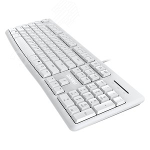 Клавиатура мембранная, 104 клавиши, 1.8 м, белый LK185 White Dareu - 2