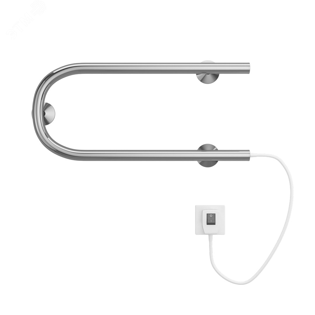 Изображение товара Полотенцесушитель электрический П-обр. 500х200 цвет хром (шт)