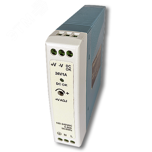 Изображение товара Одноканальный блок питания БП2-20-24 для электронных приборов