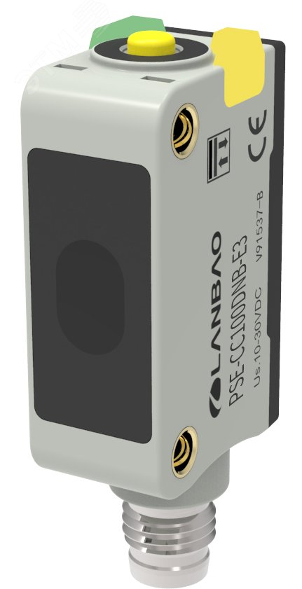 Изображение товара Оптический датчик Lanbao PSE-CM3DPB-E3 диффузный для промышленной автоматизации