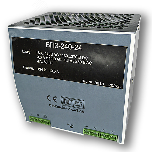 Изображение товара Одноканальный блок питания БП3-240-24 (шт)