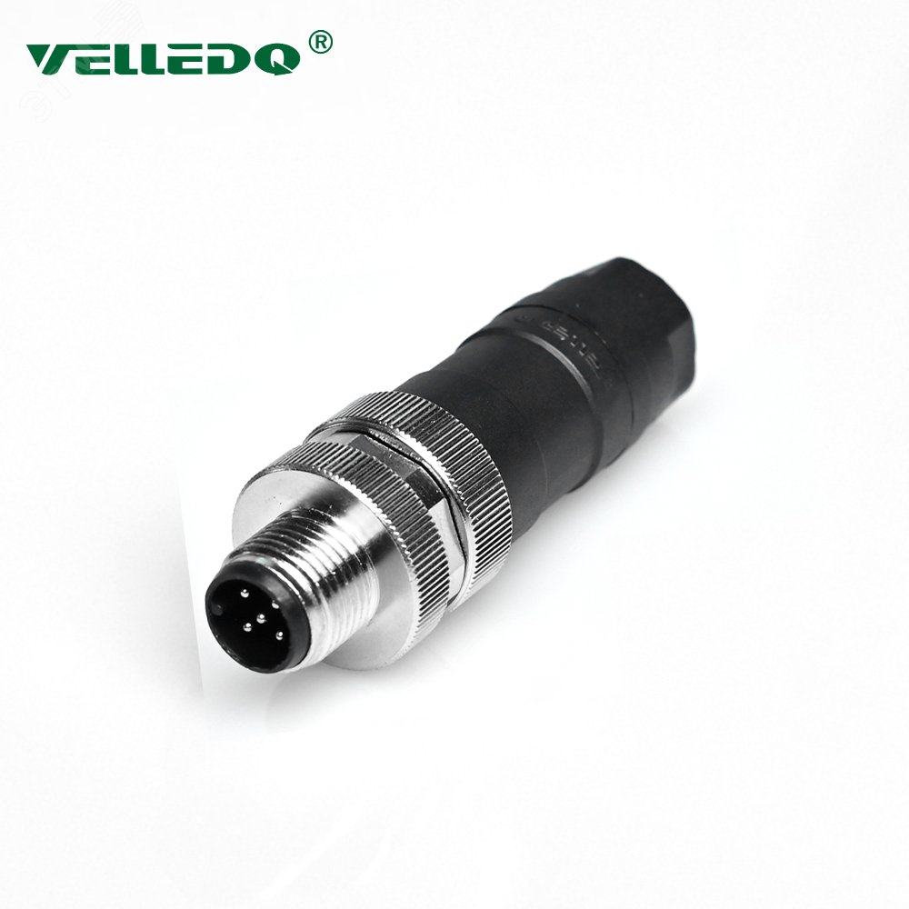 Изображение товара Соединитель клеммный M12-M05T вилка для промышленной электрики