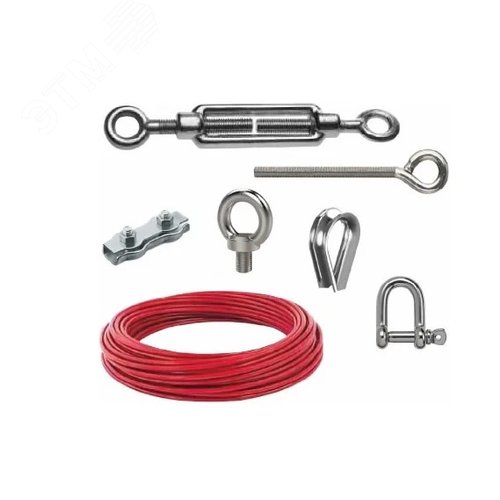 Изображение товара Комплект к аварийному тросовому выключателю АТВ-0905.900-01 (50 м) (шт)