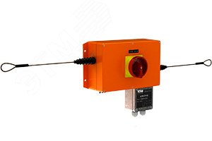 Изображение товара Аварийный тросовый выключатель АТВ-0101 для промышленной безопасности