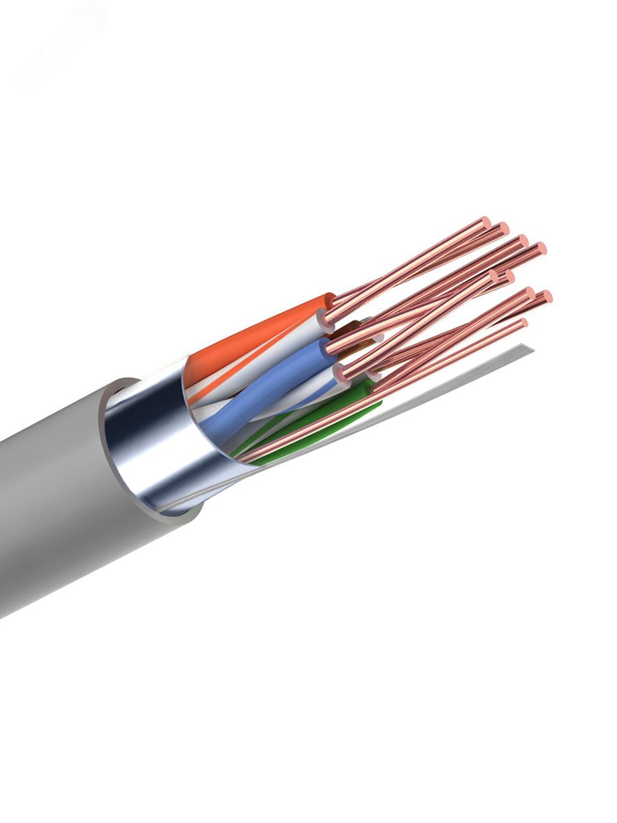 КабельдлякомпьютерныхсетейCADENAUTP4-CAT5e(24AWG)PL,медный,внутренний,серый,305м