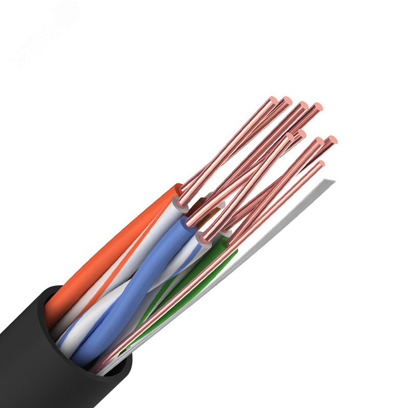 Изображение товара Витая пара MID UTP 4-CAT5e OUT 305 м, черный (м)