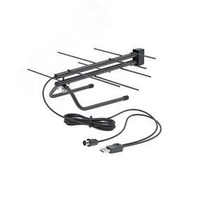 Изображение товара Антенна телевизионная комнатная ДМВ CADENA BAS-5133-USB активная (шт)