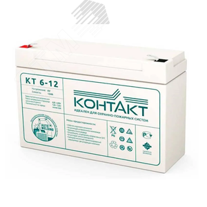 Изображение товара Аккумулятор 6В 12Ач (шт)