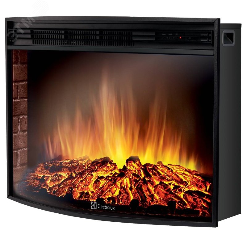Изображение товара Электрокамин панорамный Sphere Plus 33' EFP/P Electrolux с эффектом пламени