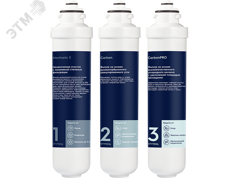 Изображение товара Комплект картриджей Electrolux iStream для очистки воды