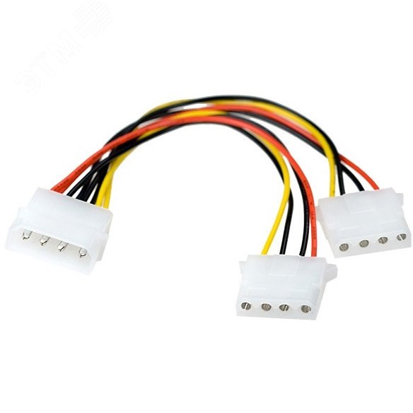 Изображение товара Разветвитель питания EX-CC-PSU-1, Molex --> 2 x Molex, для HDD, длина 0,15 м (шт)