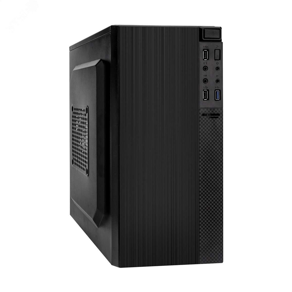 Изображение товара Корпус для ПК, Minitower, mATX, без БП, 2xUSB + 1xUSB 3.0, аудио, чёрный (шт)