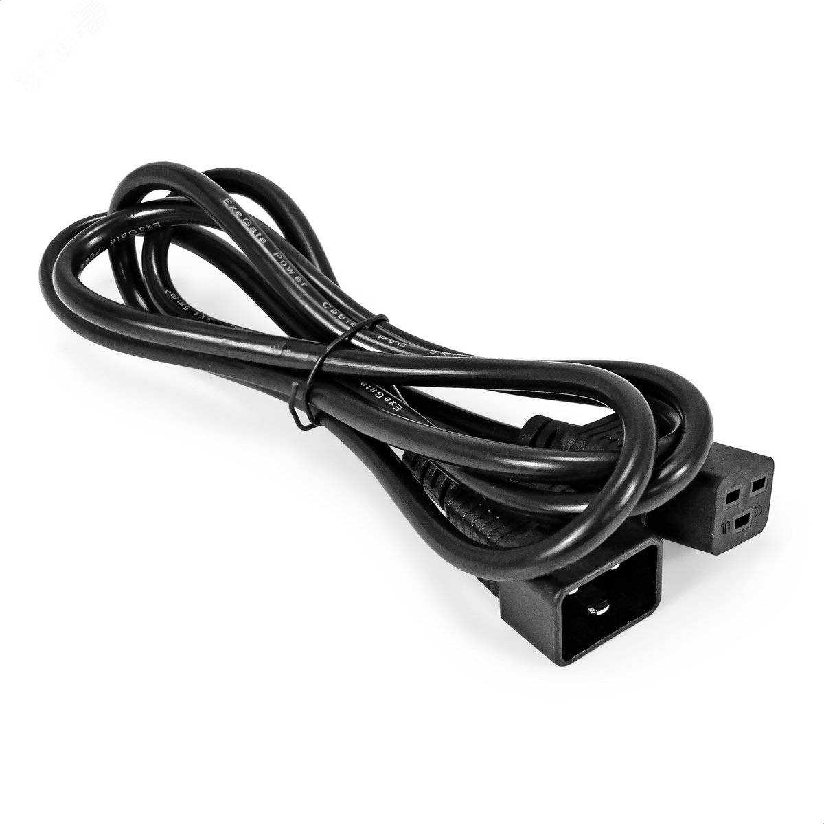 Изображение товара Кабель питания (UPS) Power EC20-1.8P-C19->C20, 3*1.5мм2, медь, черный, 16А, 1.8м (шт) Изображение товара Кабель питания (UPS) Power EC20-1.8P-C19->C20, 3*1.5мм2, медь, черный, 16А, 1.8м (шт)