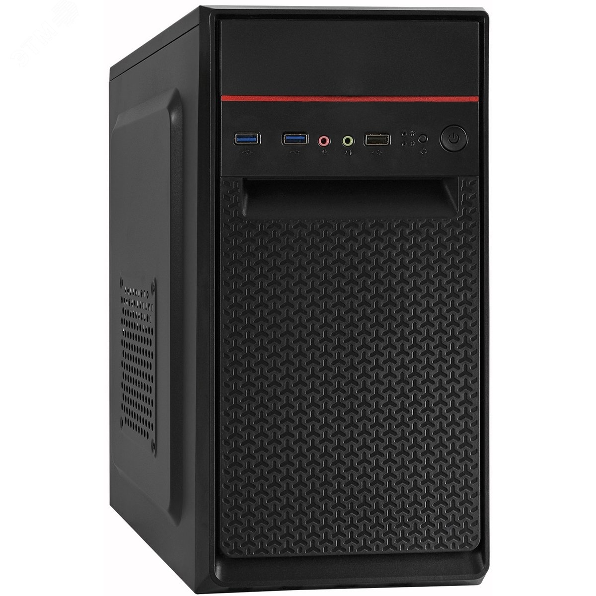 Изображение товара Корпус для ПК, Minitower, mATX, БП 450W, 1xUSB + 2xUSB 3.0, аудио, чёрный (шт)