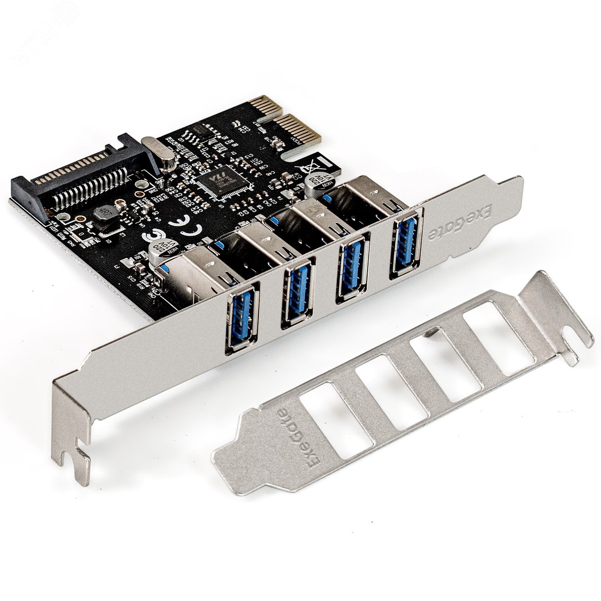 Изображение товара Контроллер USB EXE-314 ExeGate для расширения портов с USB 3.0
