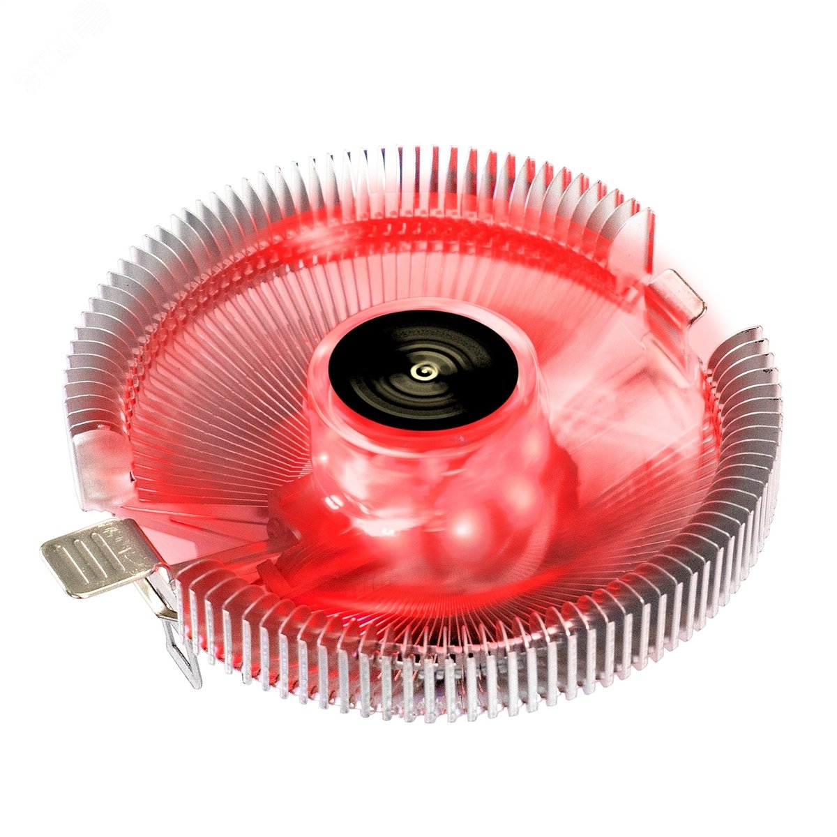 Изображение товара Вентилятор для процессора 90 мм, TDP 75W, 800-2400RPM, 4pin, 11-24db, Al, гидроподшипник, подсветка (шт)
