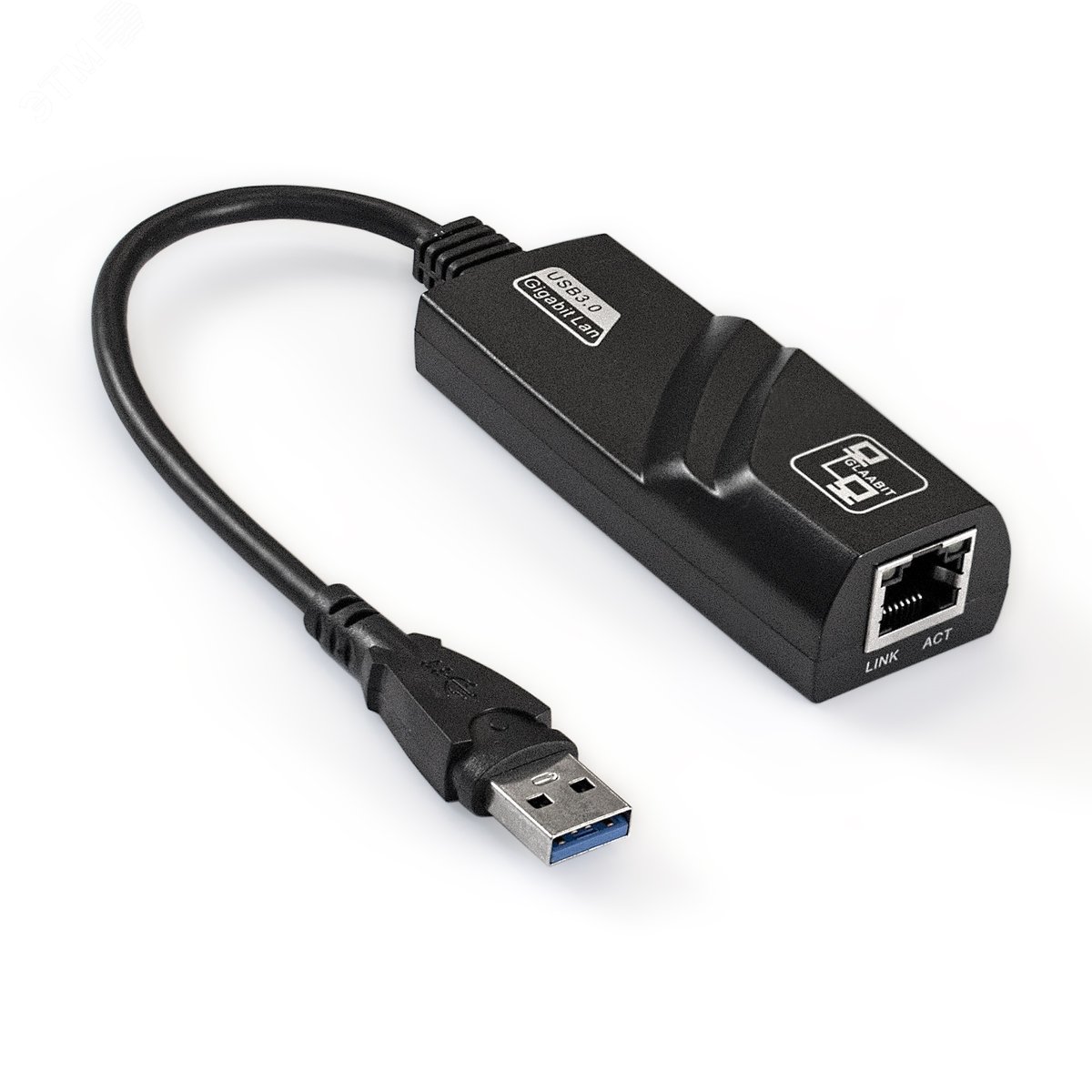 Изображение товара Кабель-адаптер EXE-730U3-45, USB 3.0 --> RJ-45 UTP, скорость до 1000 Мбит/с, чипсет Realtek RTL8153 (шт) Изображение товара Кабель-адаптер EXE-730U3-45, USB 3.0 --> RJ-45 UTP, скорость до 1000 Мбит/с, чипсет Realtek RTL8153 (шт)