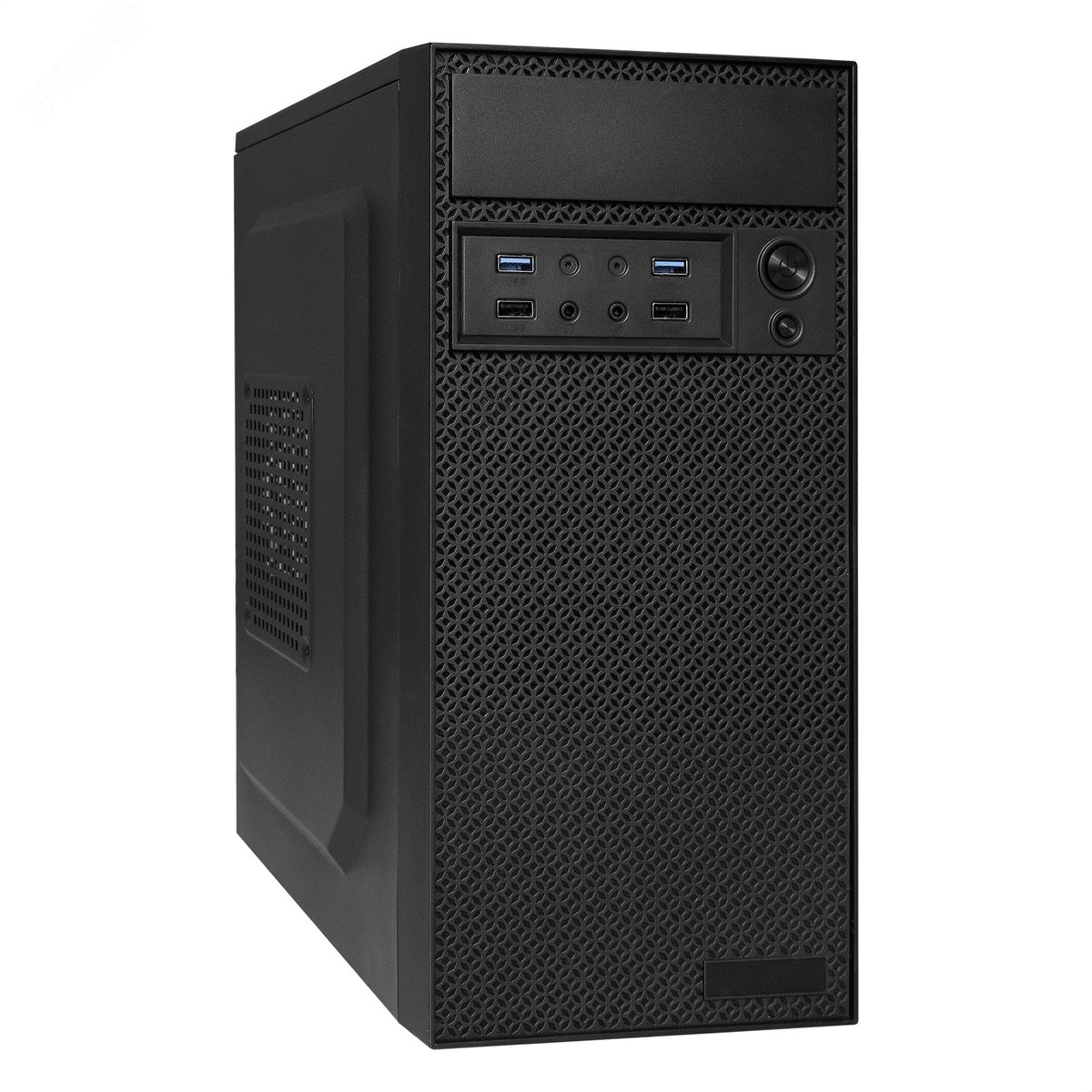 Изображение товара Корпус для ПК, Minitower, mATX, без БП, 2xUSB + 2xUSB 3.0, аудио, чёрный (шт)